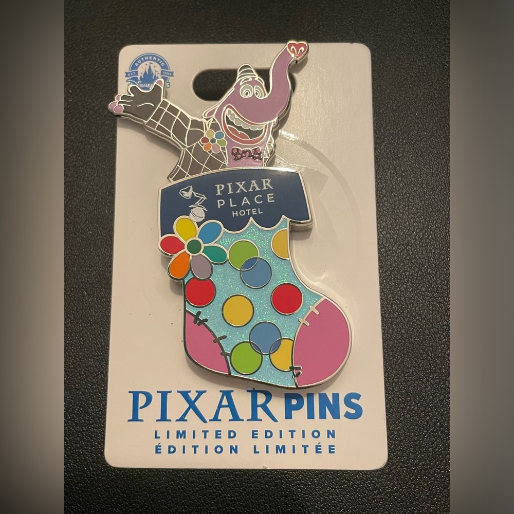Disney Pin Pixar Place Hotel Bing Bong Stocking Limited Edition (LE) 2000